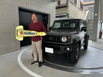ジムニーシエラ　ご納車おめでとうございます